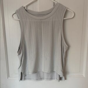 Lululemon Train to Be Tank *Stripe
Rain Stripe Alpine White